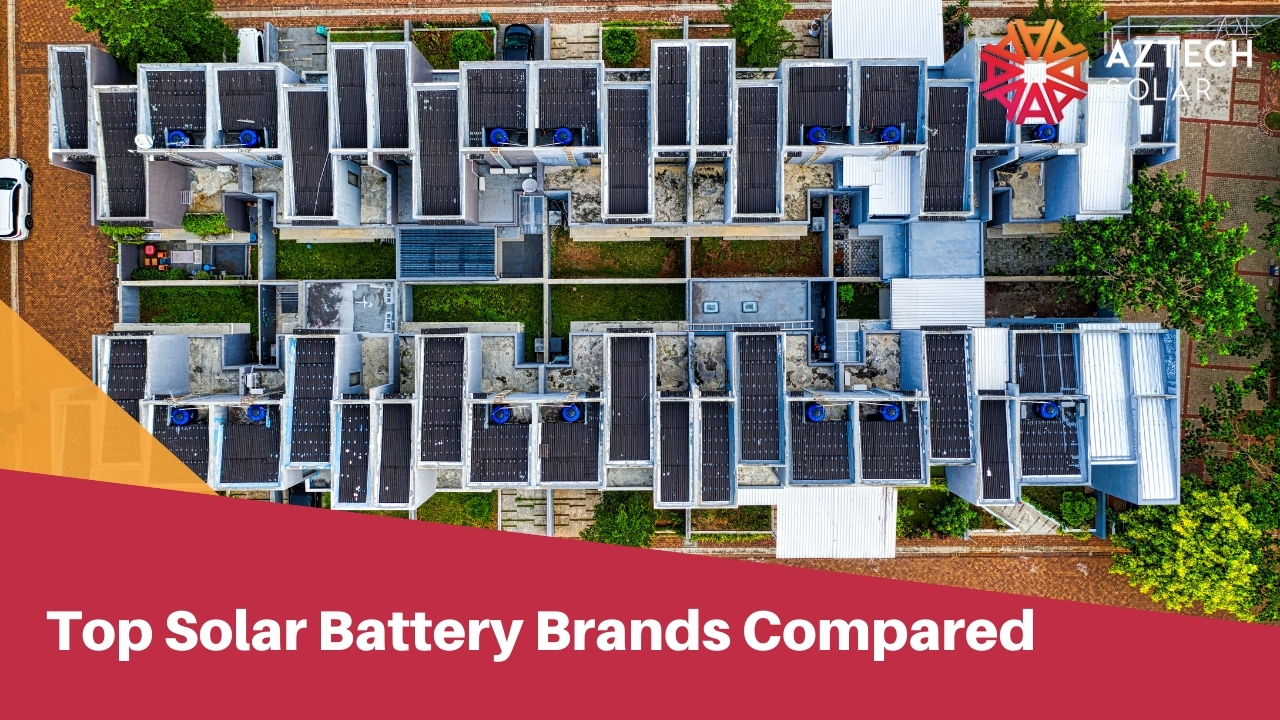 Top Solar Battery Brands Compared