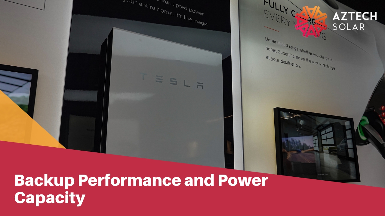 Backup Performance and Power Capacity