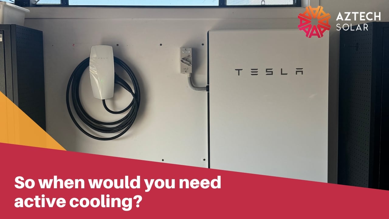 A Tesla home energy storage system and charger