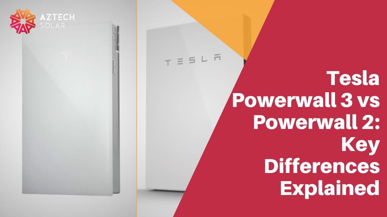Side-by-side comparison of two Tesla Powerwall home battery units